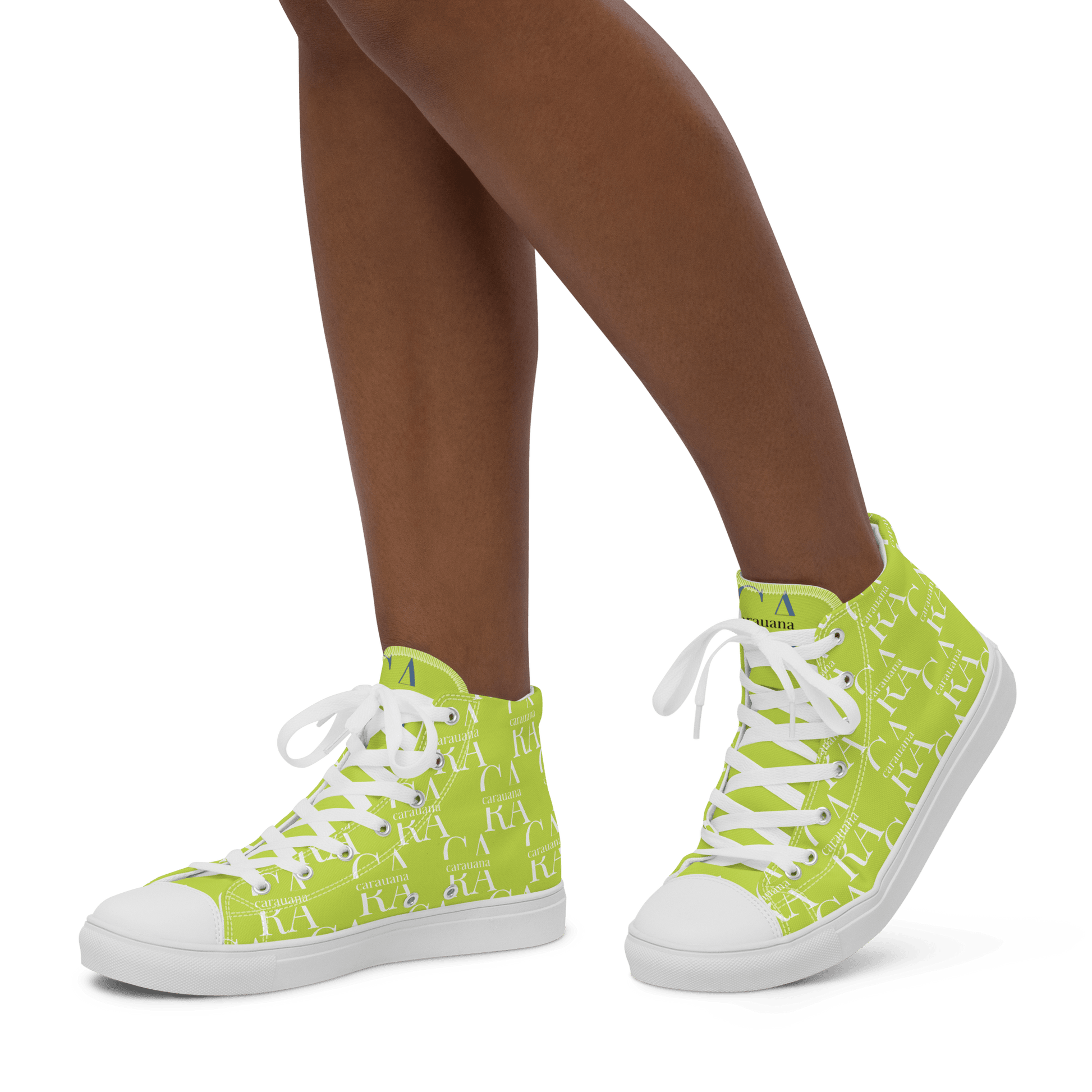 CARAUANA Hip Hop canvas shoes Lemon Branded