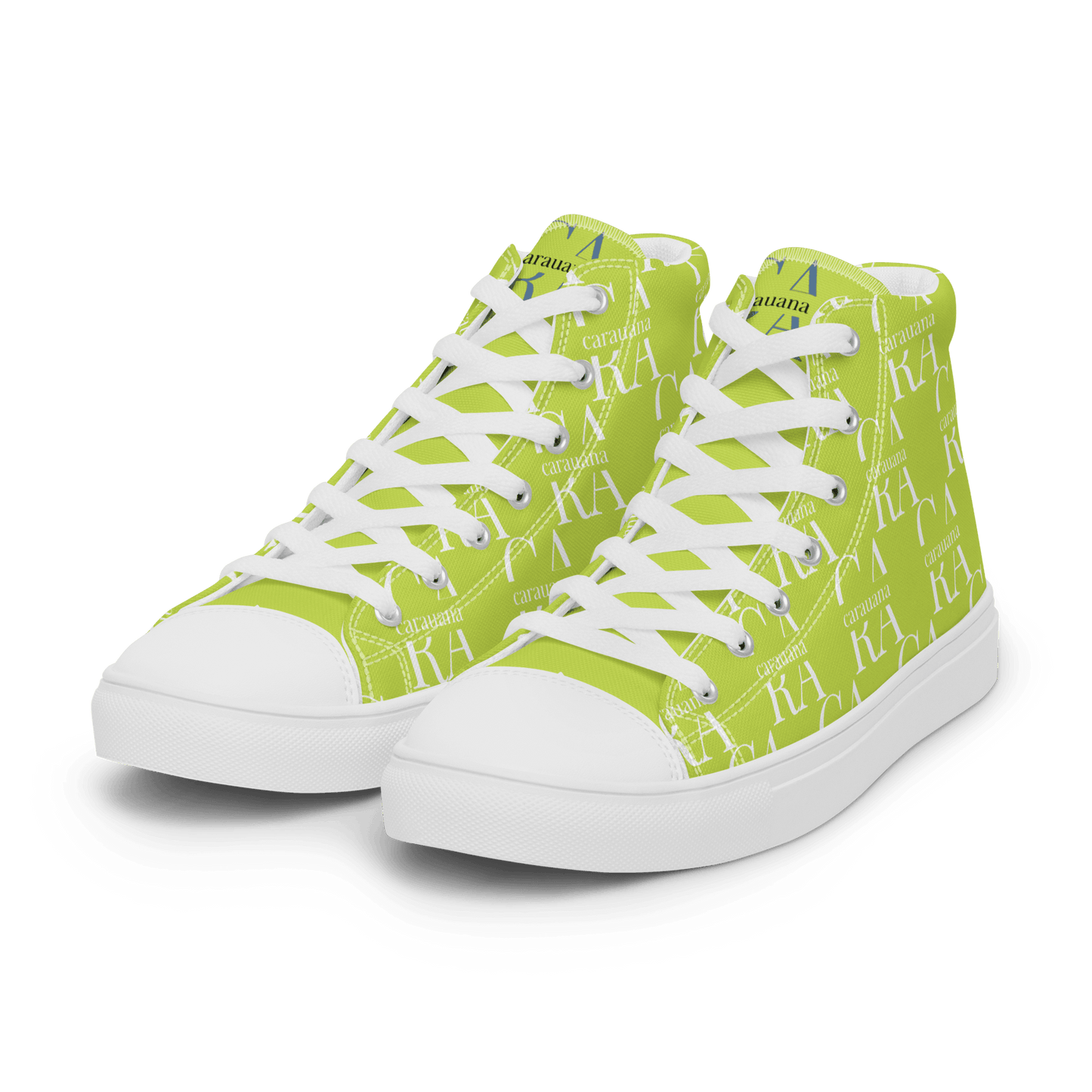 CARAUANA Hip Hop canvas shoes Lemon Branded