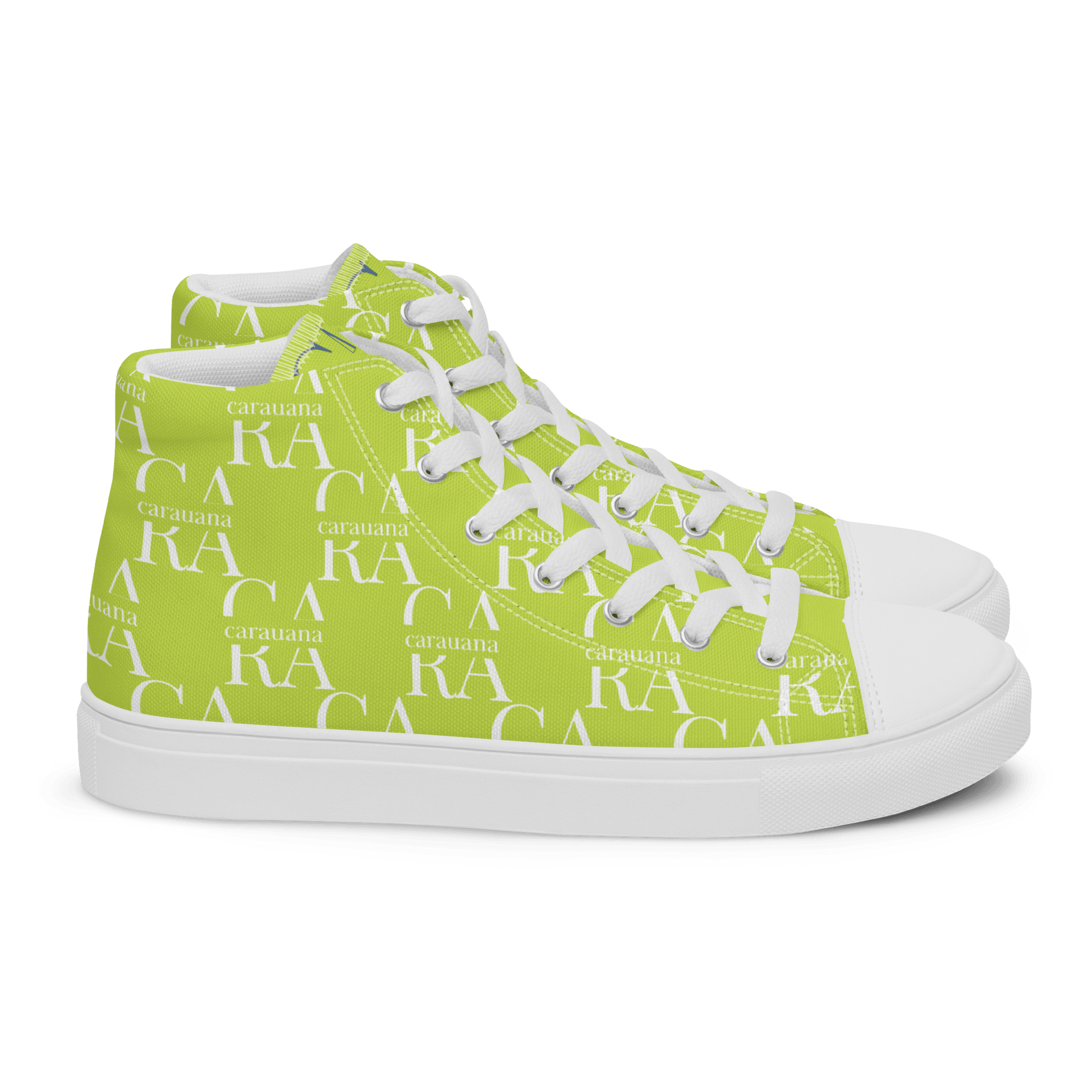 CARAUANA Hip Hop canvas shoes Lemon Branded