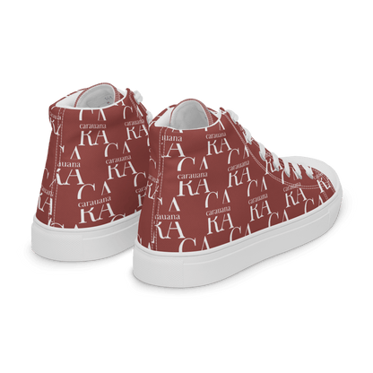 CARAUANA Hip Hop canvas shoes Brown Branded