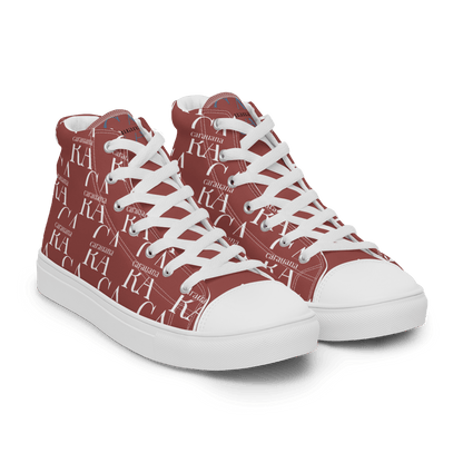 CARAUANA Hip Hop canvas shoes Brown Branded